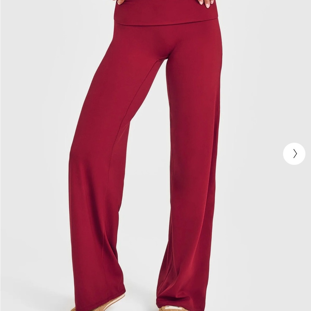 Oner Active Ruby Red Straight Leg Leggings